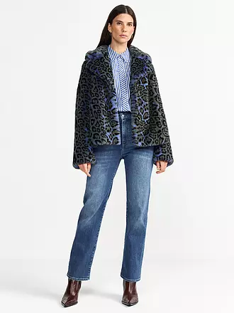 RICHROYAL | Jacke in Felloptik | 